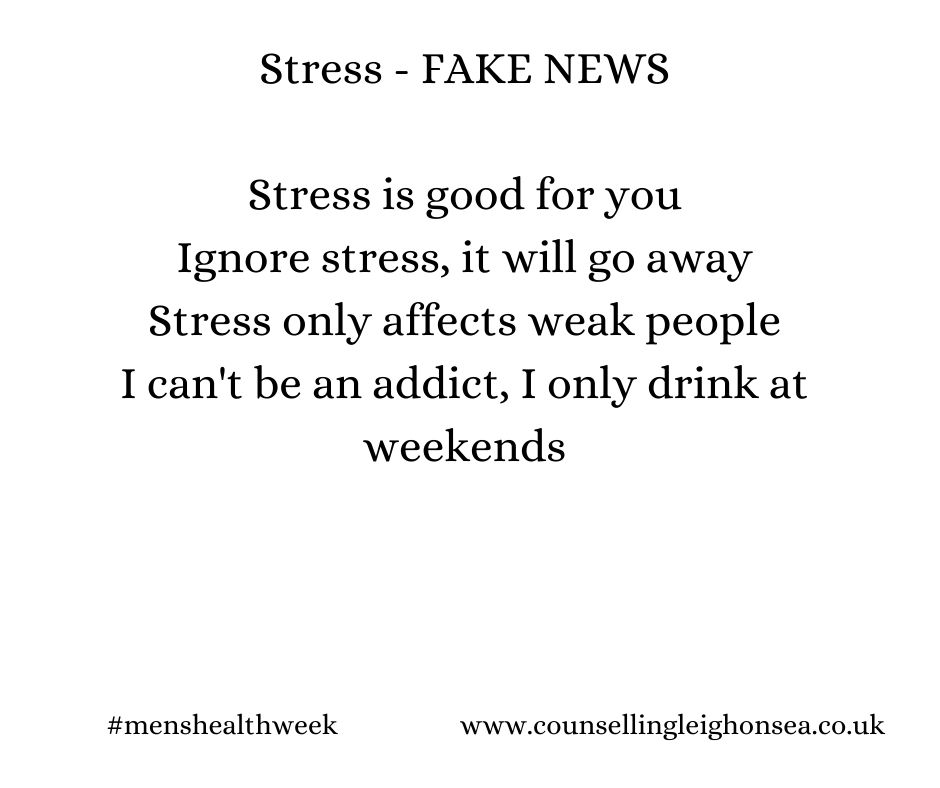 Stress FAKE NEWS